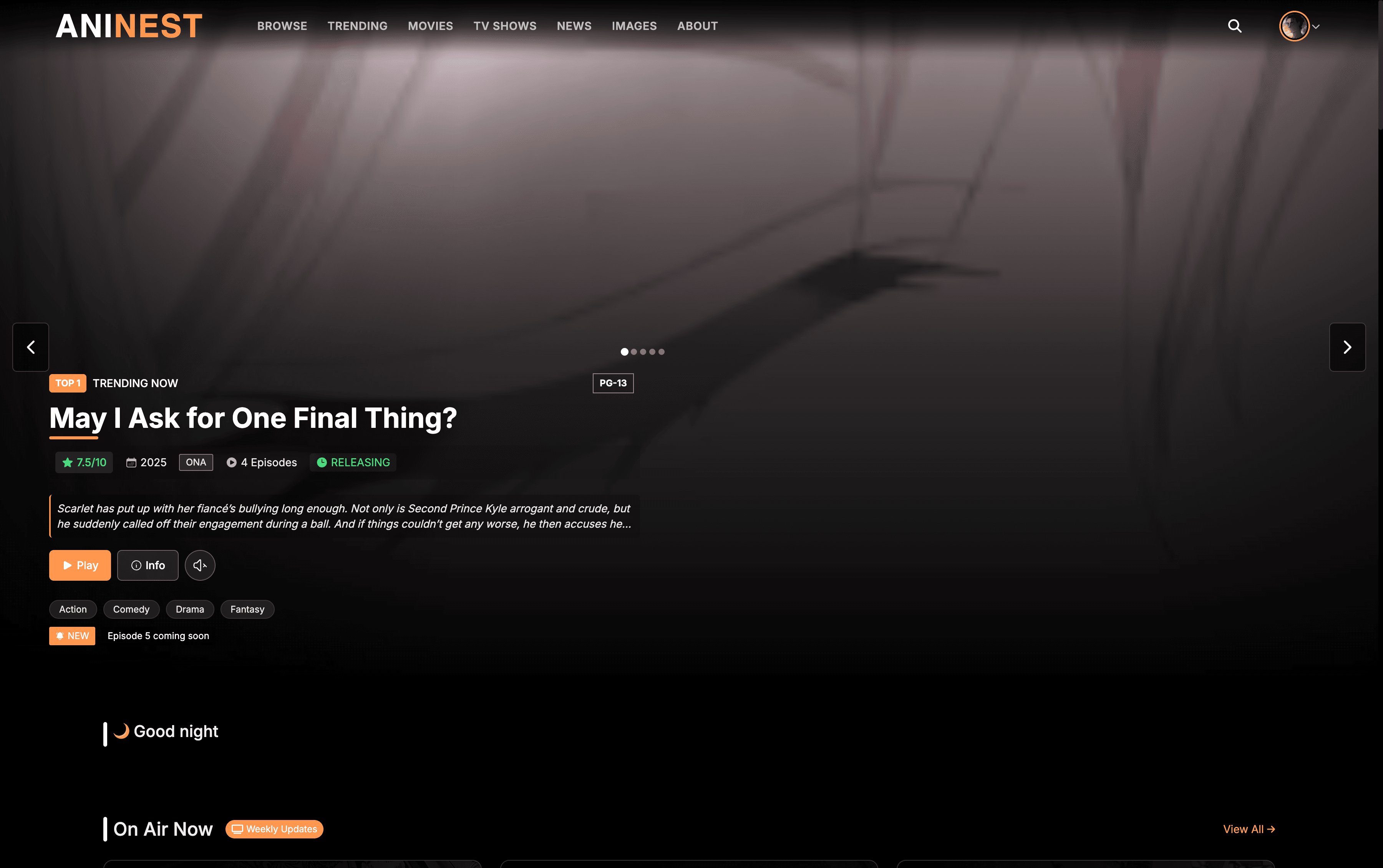 Aninest Anime Web